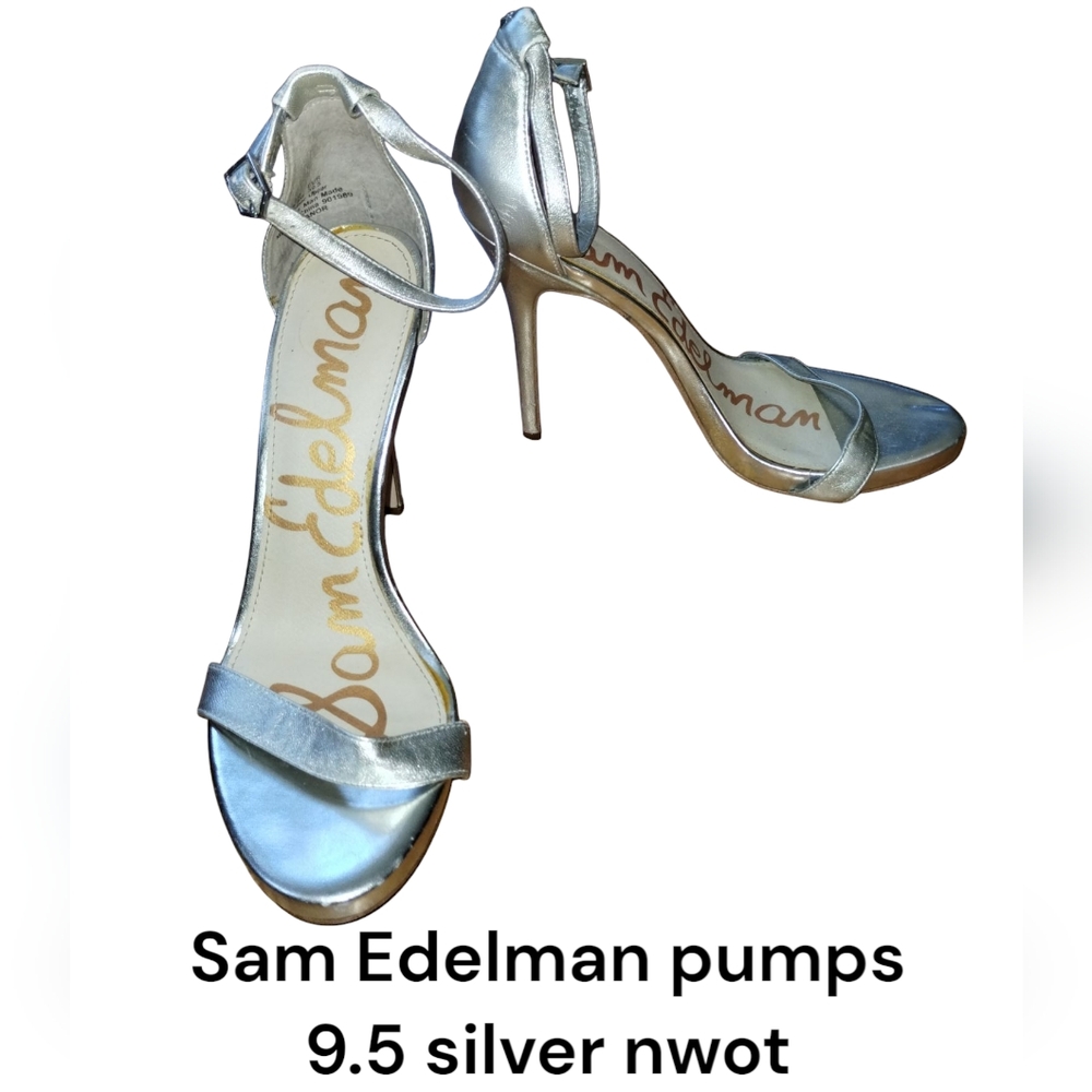 Sam Edelman Eleanor 5" stilettos 9.5B Platform Sandal NWOT